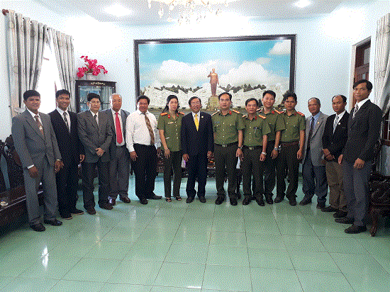 THƯỜNG TRỰC BAN CHẤP HÀNH ĐẾN THĂM VÀ LÀM VIỆC VỚI CƠ QUAN CHÍNH QUYỀN TẠI GIA LAI VÀ KON TUM, ĐỒNG THỜI THAM DỰ LỄ RA MẮT CỦA HỘI THÁNH BÁP-TÍT TẠI HUYỆN KRONG PA.